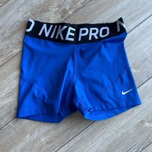 Nike Pros Bright Blue Medium